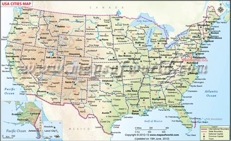 list of cities in america|List of U.S. Cities .